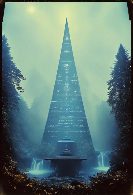 ()Hyoer Realistic:2.0)Polaroid picture (Cyberpunk future theme:1.37) The Gazprom Tower:Standing at a proposed height of 1,312 feet, the gleaming skyscraper was envisioned as a bold symbol of Russia's economic resurgence after the tumultuous 1990s. The tower's design by renowned architect Kisho Kurokawa was nothing short of ambitious.
BREAK 
()Hyoer Realistic:2.0)Polaroid picture 
an image of 
A stunning morning scene at Lower Falls, McCloud River in California. The waterfall cascades gracefully, creating a dazzling mist that is illuminated by the warm morning sunlight. The surrounding vegetation is lush, with a variety of trees and foliage. The vibrant colors of autumn leaves contrast with the clear blue sky, creating an inviting atmosphere for a peaceful, nature-filled adventure.
BREAK 
()Hyoer Realistic:2.0)Polaroid picture of 
A futuristic, neon-lit table, adorned with ancient Egyptian hieroglyphics and symbols. The album cover, designed by Shusei Nagaoka, features a gleaming, metallic pyramid at its center, surrounded by swirling patterns of gold and lapis lazuli. The band's name, Earth, Wind & Fire, is emblazoned in bold, futuristic letters, while the album title, 'Kemetic Odyssey,' is written in hieroglyphics. The table's surface glows with a soft, ethereal light, as if infused with the essence of the ancient civilization. The atmosphere is one of mysticism and wonder, as if the table holds the secrets of the pharaohs
