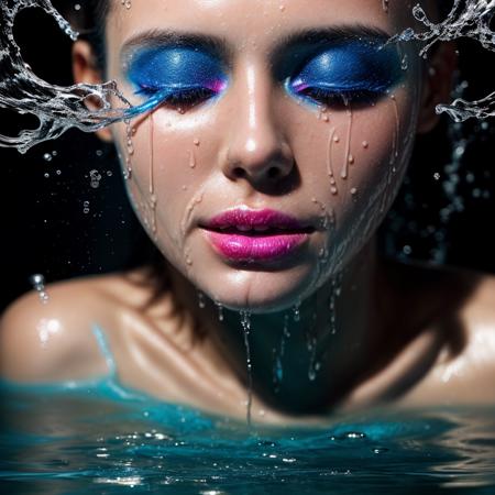 close up, girl face, ((water splashes)), immersive, sensational, superb, provocative, alluring, sexy, sharp focus, uhd, ultra photo realistic, high detail, uhd,  <lora:Cinematic Hollywood Film:0.3>,  <lora:eye_catching:0.5>,  <lora:more_details:0.3>,  <lora:zavy-flrscnc-sdxl:0.3>