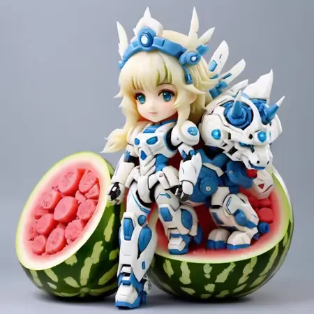 watermeloncarvingSDXL