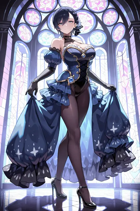 Cattleya - Gothic ha Mahou Otome [SD1.5/pony6/Ill0.1]