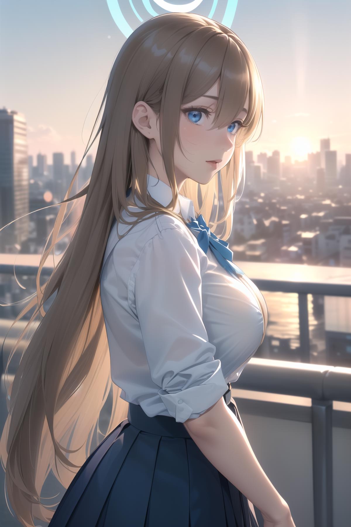 Ichinose Asuna ( Blue Archive) | Goofy Ai image by ZERO2MIX