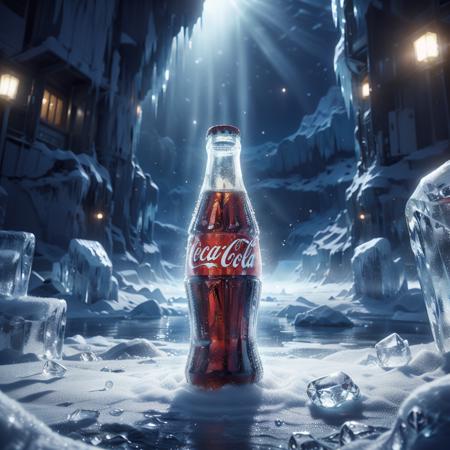 kekokelev2,a bottle of coca cola sitting on top of a ice chair in the snow with lights shining on it,ice,souryuu asuka langley,glowing,bottle,light,blurry,crystal,
Best quality,masterpiece,ultra high res,<lora:20231217-1702820058385-0020:0.7>,