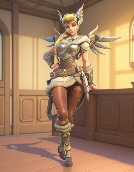 Mercy Valkyrie skin (Pony & Illus)