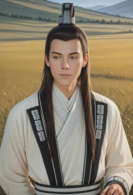 Yu Lexuan (White Hanfu version)- Illustrious