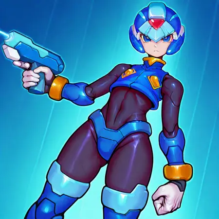 X (Mega Man Zero style)