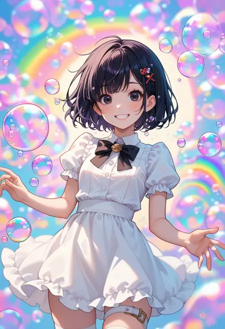 Soap Bubble Fantasy Background / シャボン玉