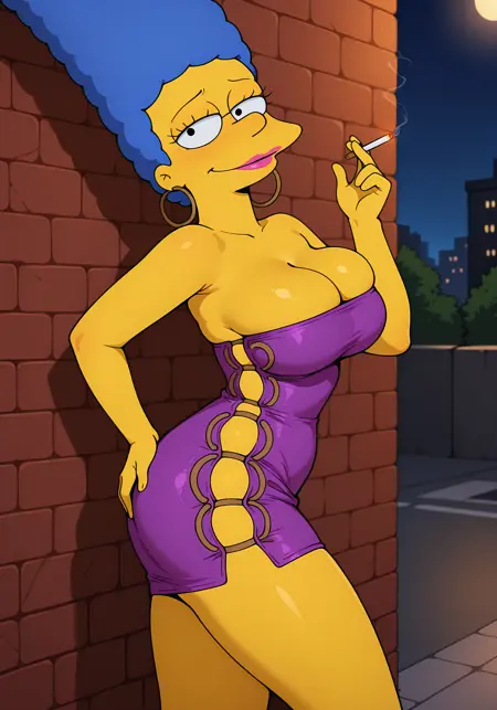 Sexy Marge Simpson - The Simpsons