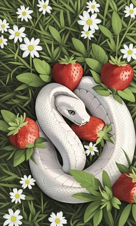 Snake & Strawberry