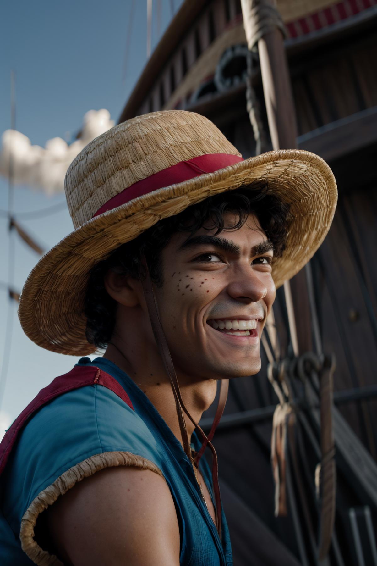 Iñaki Godoy - Luffy from One Piece image by modelaigency