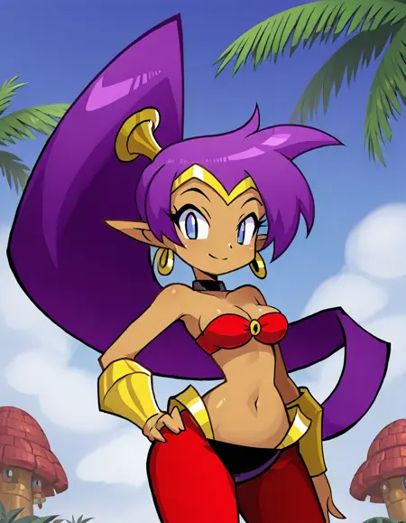 Shantae (Shantae series) Pony + illustrious