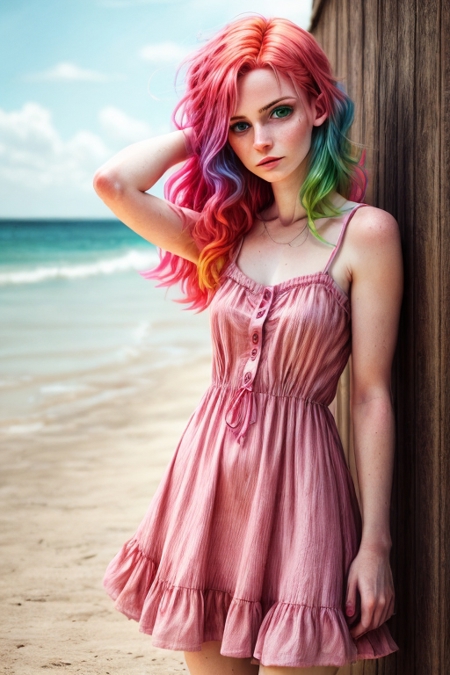 ois hair woman with ois colored hair