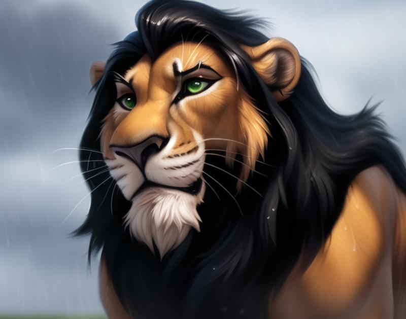 Scar (The Lion King) - LoRA image by randombanana