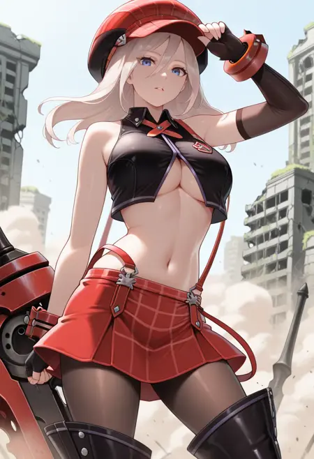 Alisa Ilinichina Amiella - God Eater l IllustriousXL (2 Outfits)