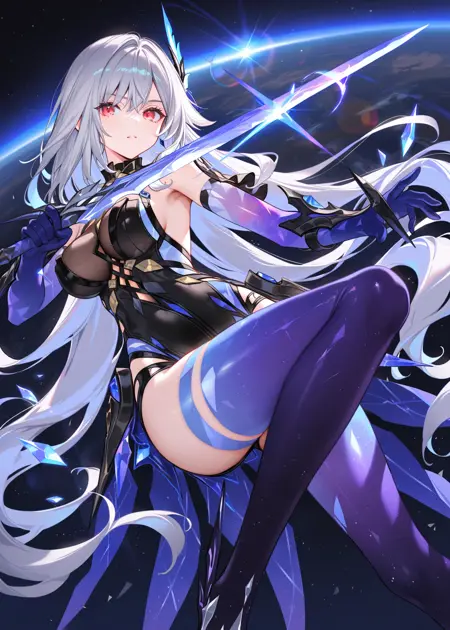 Genshin impact-Skirk(playable alternate, all 2 forms)