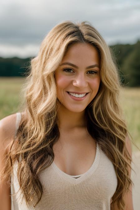 <lora:sh4k1r4:0.9>, a Realistic photo of sh4k1r4 woman,  1girl, solo, long hair, looking at viewer, smile, blonde hair, bow, brown eyes, upper body, teeth, grin, lips, portrait, realistic, professional Photography, Photorealistic, detailed eyes, RAW, analog, sharp focus, 8k, HD, DSLR, high quality, Fujifilm XT3, film grain, award winning, masterpiece