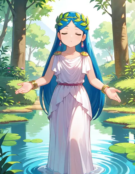 Goddess robot [Doraemon(The Woodcutter's Pond)] - 女神ロボット [ドラえもん(きこりの泉)] <Illustrious / Pony>