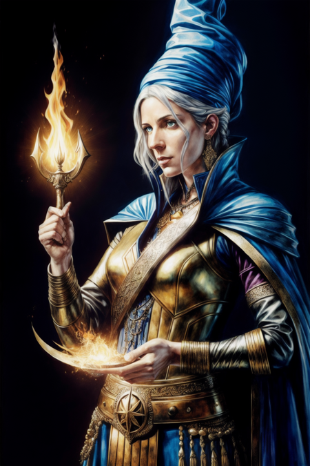 (1 woman,) mage, casting spell,  colorful 
best quality, masterpiece, realistic, hyper-realistic 
(art  by Adrian Smith )
<lora:add_detail:1> <lora:epiNoiseoffset_v2:1>