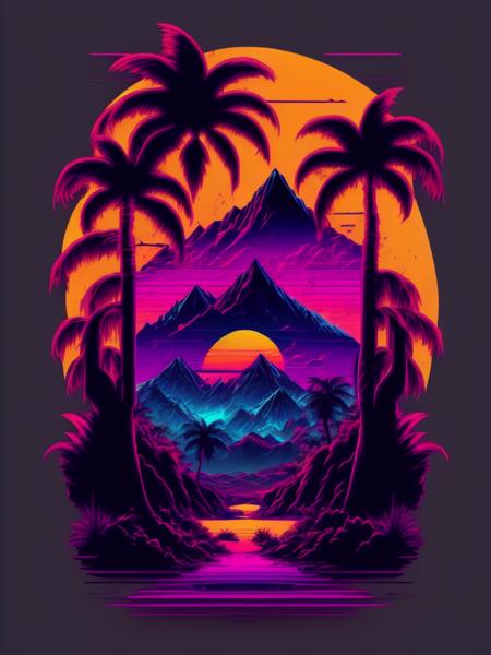 Synthwave T-shirt SD 2.1