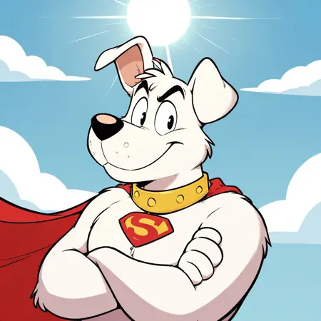 Krypto the super dog [anthro]