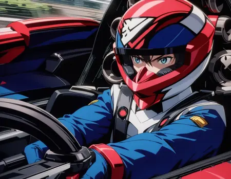 Cyber Formula Driver Seat / サイバーフォーミュラの運転席 SDXL