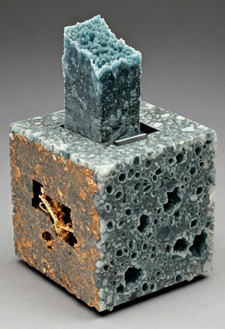 Partially oxidized selenium shinkansen train menger cube but made of appellate court circuit judges demoted to shuffling leidenfrost schist-sulphur inclusion Mandelbrot set dendrite stalactite patent applications for lucite copper oxide safes with termite-chewed bismuth wiring (from the future)