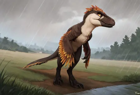 Utahraptor ( jurassic world )