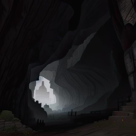 <lora:STALCRAFT:1> , Cave , russia houses , MOGILNIK