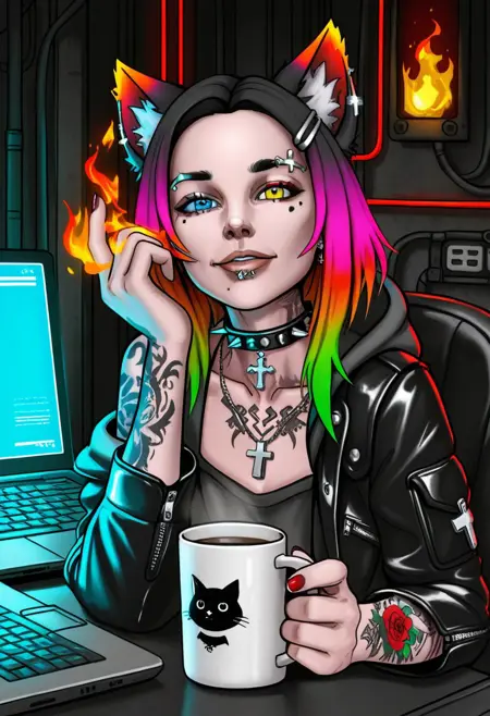 Duskfallcrew Art Style - Digital Only