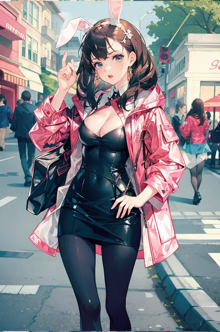 时尚潮流的服饰/亮漆风格/Fashionable clothes/Special style
