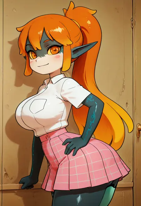 Midna: Twili College Cutie (The Legend Of Zelda: Twilight Princess) [Illustrious]