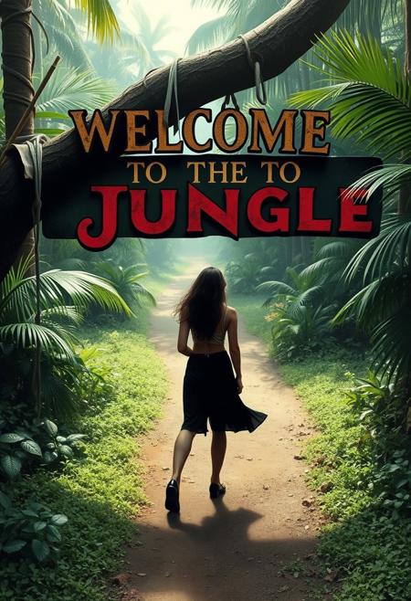 Welcome to the jungle, we got fun and games
We got everything you want, honey, we know the names
We are the people that can find whatever you may need
If you got the money, honey, we got your disease
In the jungle, welcome to the jungle
Watch it bring you to your shun-na-na-na-na-na-na-na-knees, knees
Muah, ah, I wanna watch you bleed
Welcome to the jungle, we take it day-by-day
If you want it you're gonna bleed, but it's the price you pay
And you're a very sexy girl, who's very hard to please
You can taste the bright lights, but you won't get them for free