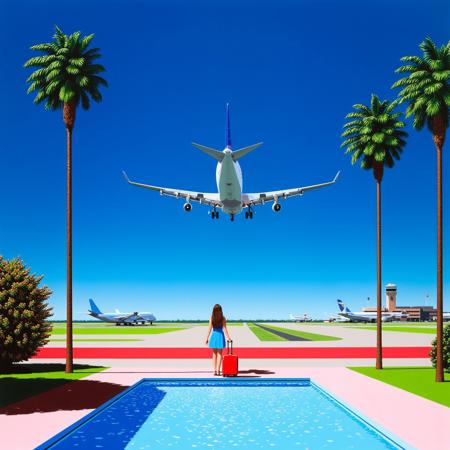 [FLUX] Hiroshi Nagai Style Pop Art V1