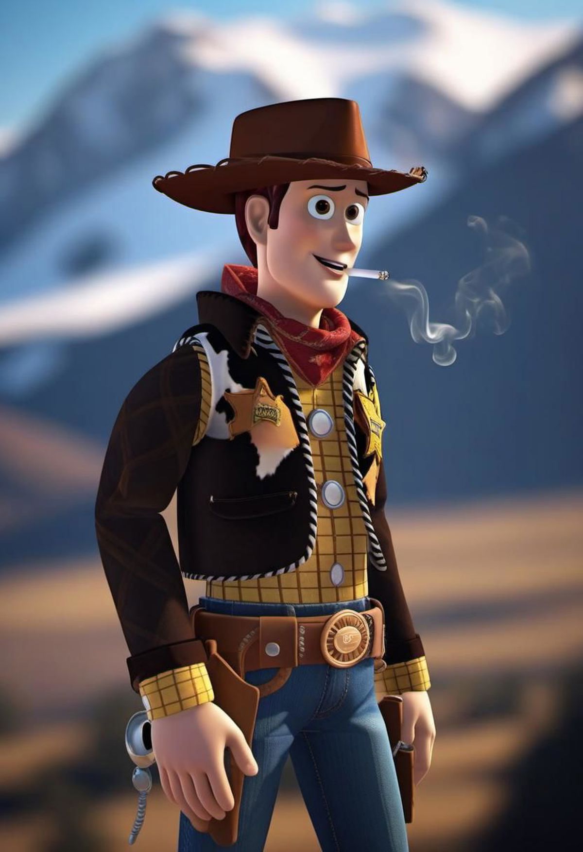 Sheriff Woody - Toy Story - SDXL image by Red_Raven
