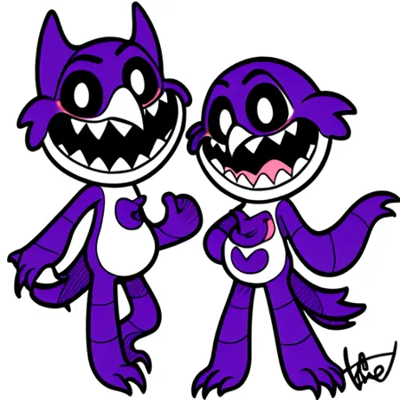 Smiling/Nightmare. Critters Characters Lora