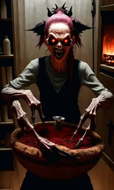 Sinister Scribe | Paralysis Demons | Concept LoRA