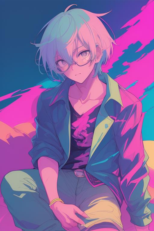 PE Neon Pastel Anime image by Proompt_Engineer