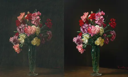 painting restoration for Flux Kontext