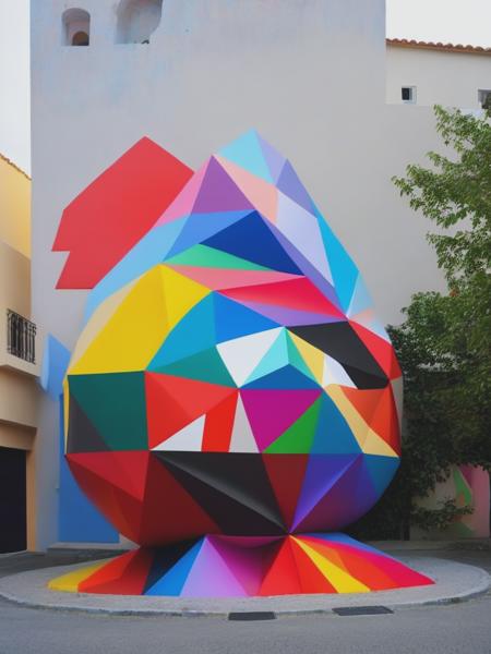 <lyco:OkudaSanMiguel:1.0> war by Okuda San Miguel