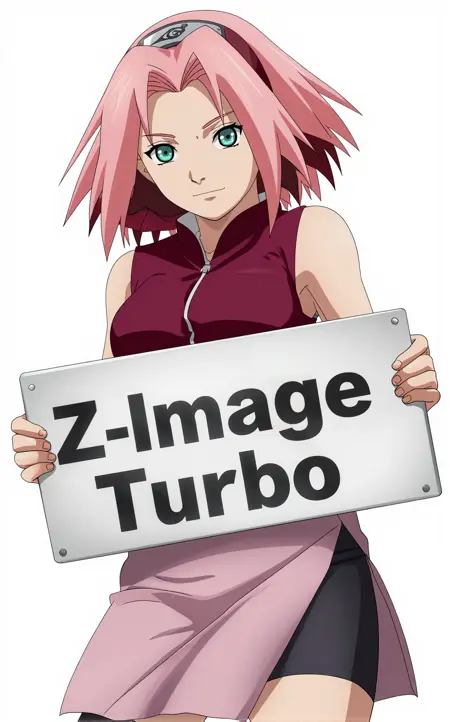 Sakura Haruno - Naruto Shippuden - Z-image LORA