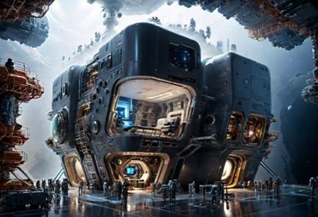 (future civilization, future street, future buildings, future vehicle:1.6),
(lots modern design housing on the spacecraft, masterpiece:1.5), 
(large file, super realistic, 4k, 8K, 16k, FHD, HD, VFX , perfect, photograpy, construction sales photograpy, Interior design, super high resolution, cinematic photography:1.2),   
(extra long shot, wide-angle lens, POV, DOF:1.1), 
(creeping fogs, dust shining in the light:1.4),
(amazing, mystery, Spectacular, Luxurious, elegance, perfect design, harmonious color:1.1),
fashion design, Modern, Modernism, mystery, Spectacular, Luxurious, elegance, perfect design,
(industrial|mechanical|gritty|metallic|sci-fi|future|Organicism_style),
[Metal|Leather|Flash|Neon|Glass|Screen|carpaint_Detailed Texture: 0.7]
[[urban landscape:**|nature landscape:**:|changeable cloud:**]:0.75],
[skyscraper:**|building:**|viaduct:**|future city:**|MRT:**|park:**|neon sign:**_urban landscape::0.85],
(blurred background:1.4),
[(background, more_details:0.3), (more_details:0.6), (more_details:0.8),
(more_details:1.2):0.65],
ng_deepnegative_v1_75t, JuggernautNegative, epiCNegative, OverallDetail, extremely detailed, vertical, void, great lighting, shadowrun_character, shadowrun_dungeon, shadowrun_surface, shadowrun_dungeon_party, shadowrun_party, cyberpunk, netrunner, enforcer, shaman, oni, courier, neo-aztec, high-tech lowlife, masculine, feminine