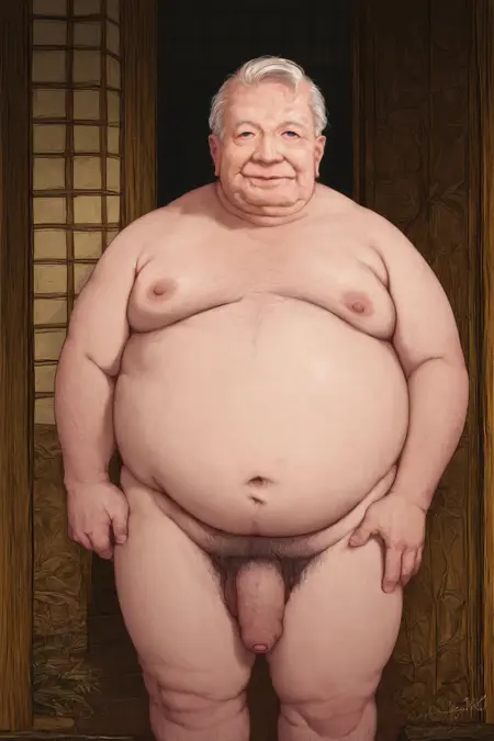 Hakugei 白鯨 Style for Old fat gay man.