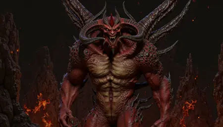 👑 Diablo II (Game Character)(Flux) 🎮