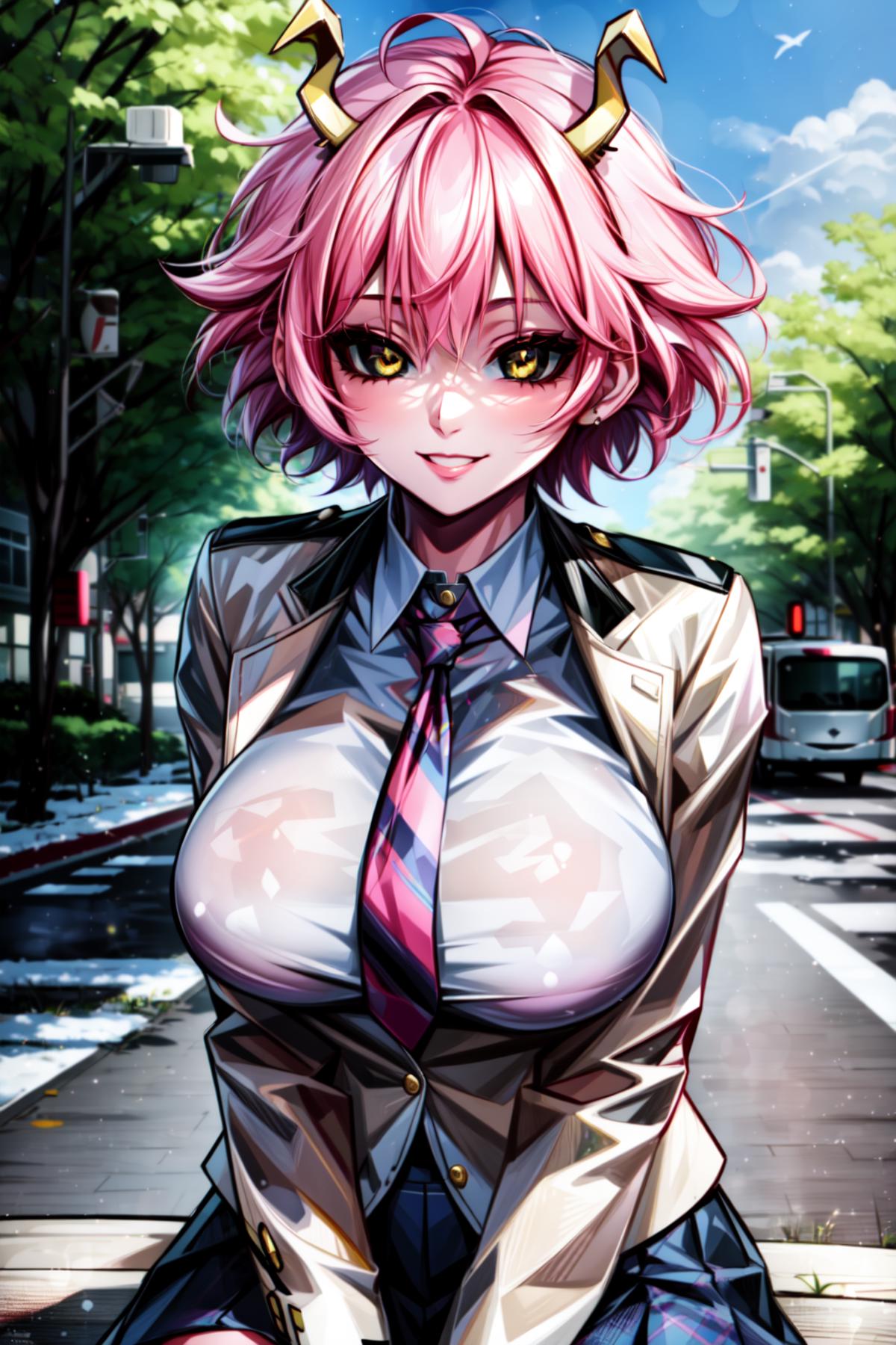 Ashido Mina - Boku no Hero Academia [NeuralDaVinci] image by NeuralDaVinci