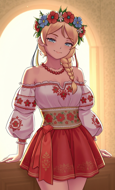 Ukr folk dress V1