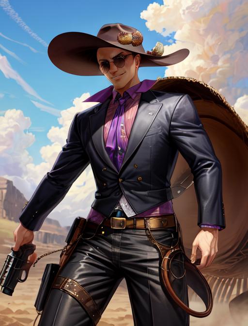 Character Change (♂) - Cowboy Change - Wild West Adventures! image by MerrowDreamer
