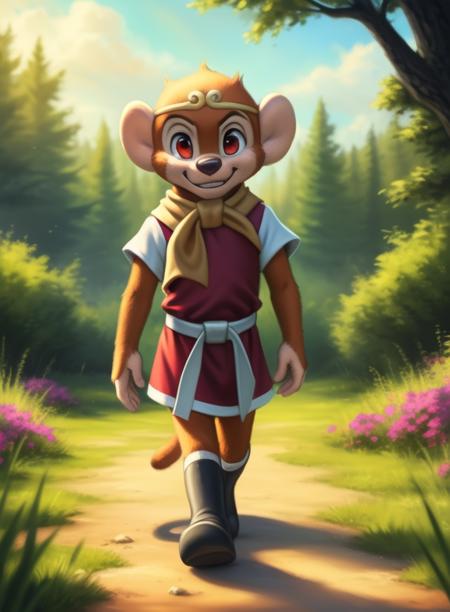 Sun Wukong Armor - ( Boku no Son Gokuu 2003 ) Training yiffymix_v37