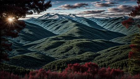 ((masterpiece:1.4,best quality)), cloud,  outdoors
(mountains), spring glade, scenery, sky, winter,
(early morning:1.4),morning red, high detail, abundant, 8k, high detail, wallpaper,
<lora:more_details:1.5>,  <lora:RedDataGirlAnimeBackgrounds-08:1>