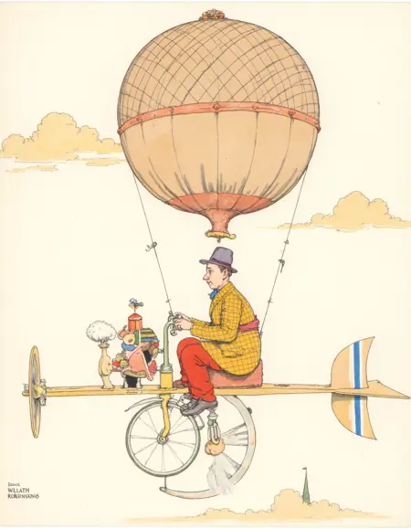 Retro-futurist contraptions - William Heath Robinson Style