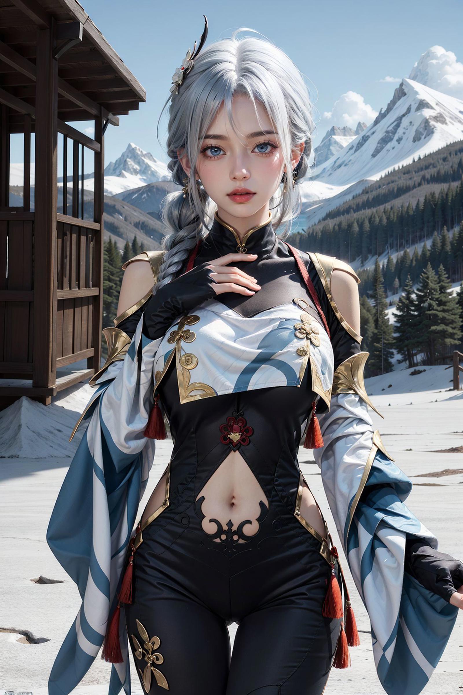 AI model image by Elysia_Saikou