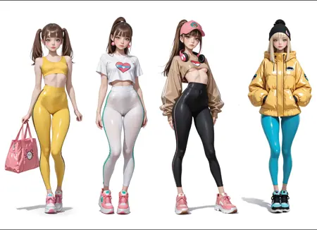 Adorable anime fashion